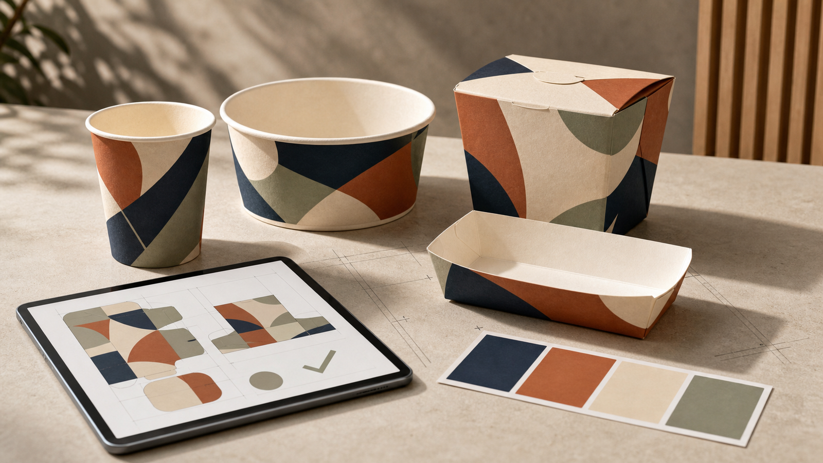 Custom food packaging specification workflow