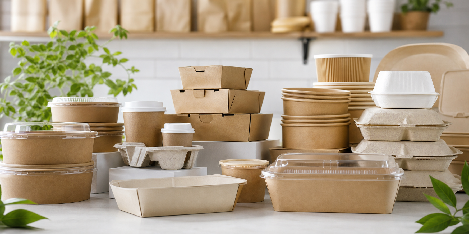 Sustainable food-contact packaging materials by TakeawayPack