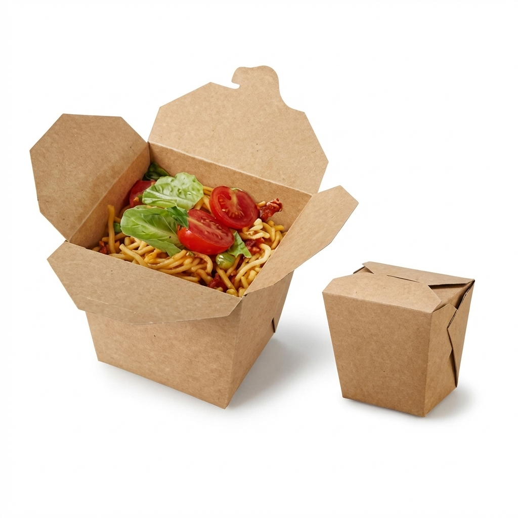 Kraft Square Food Box 200ml
