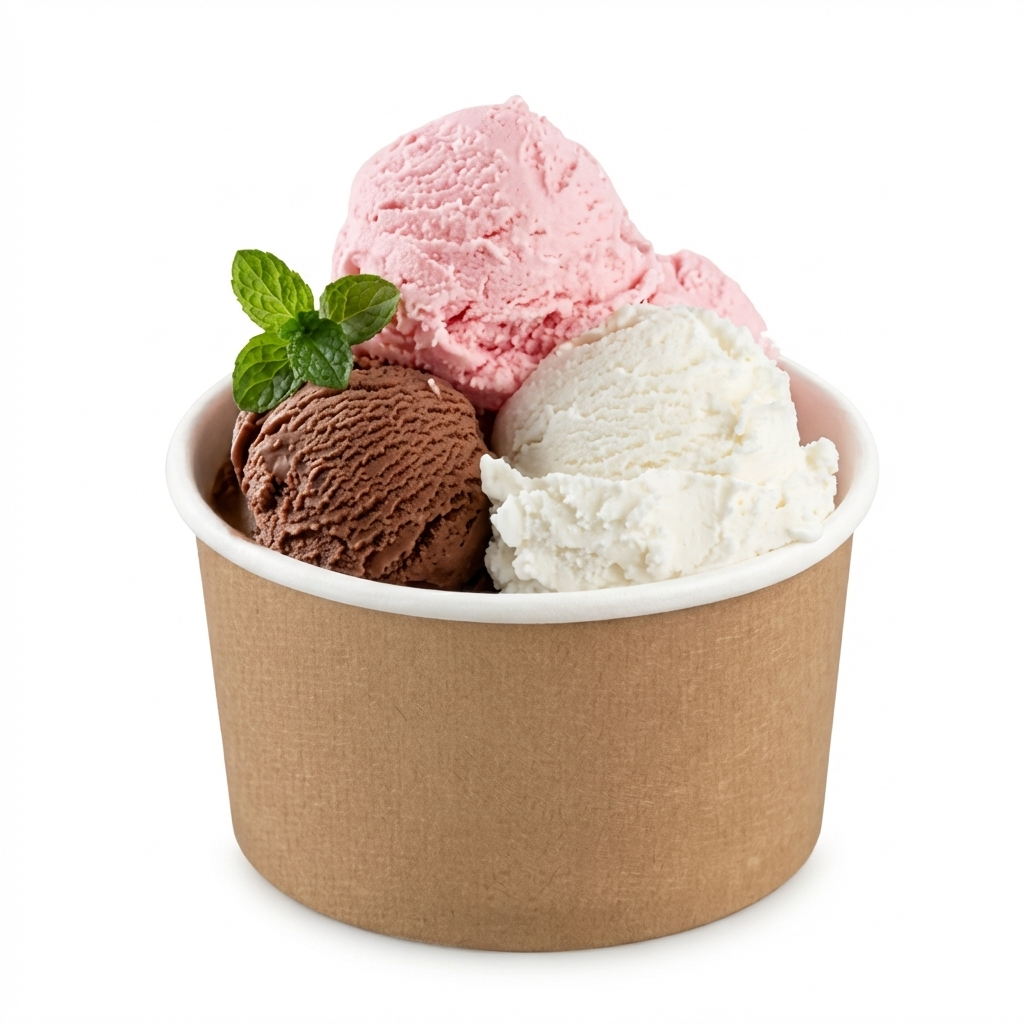 Kraft Colour Ice Cream Cup 150ml