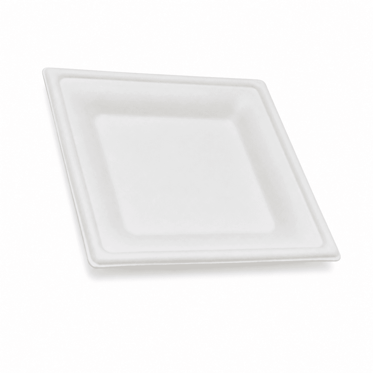 6-inch disposable sugarcane pulp biodegradable paper plate