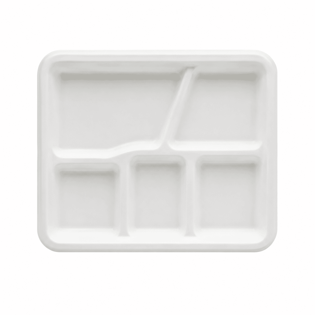 plant-fiber compartment tray