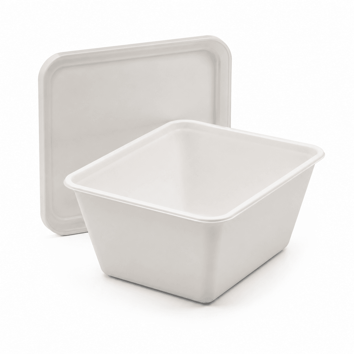 plant-fiber food container