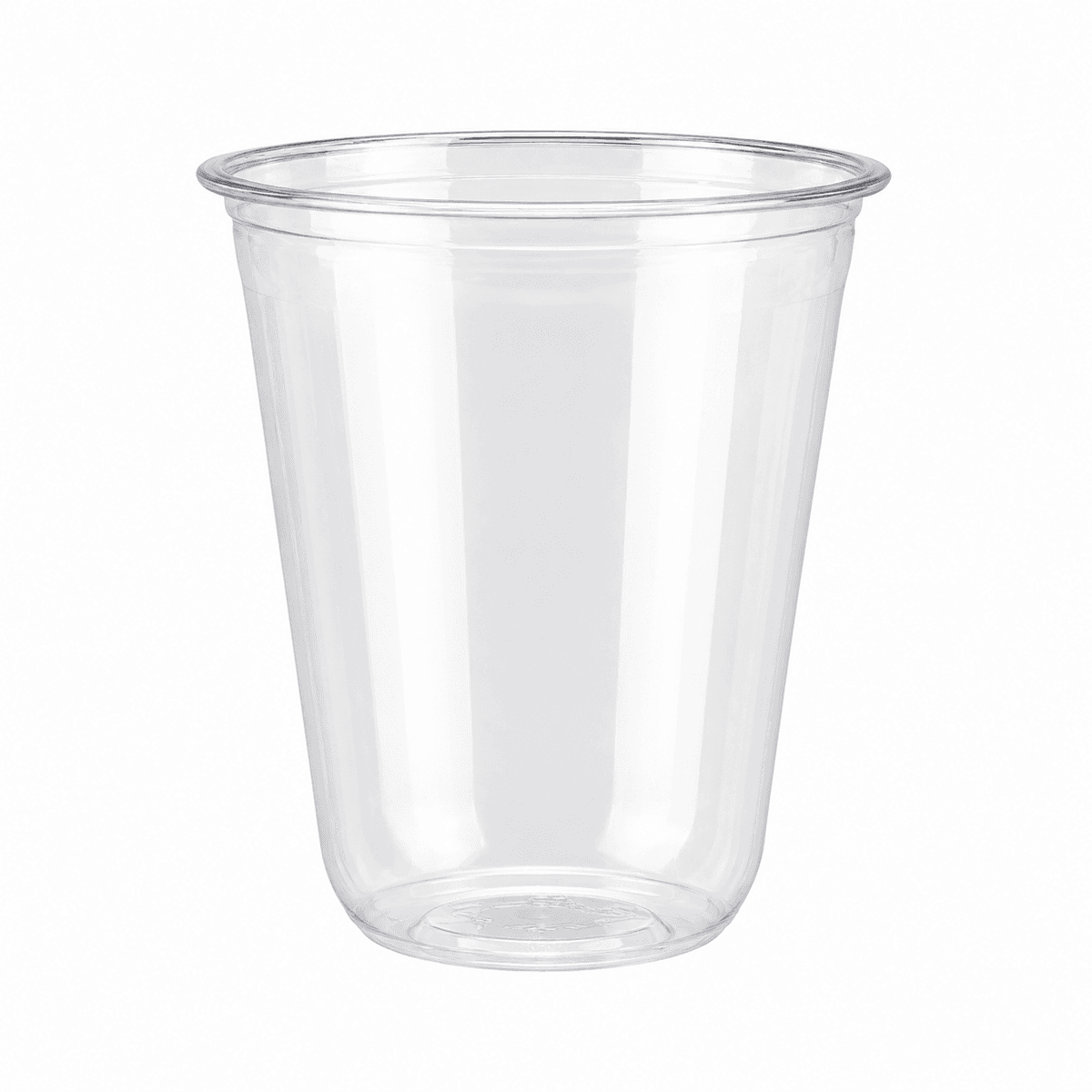 90 rim diameter: 12oz PET U-shaped cup