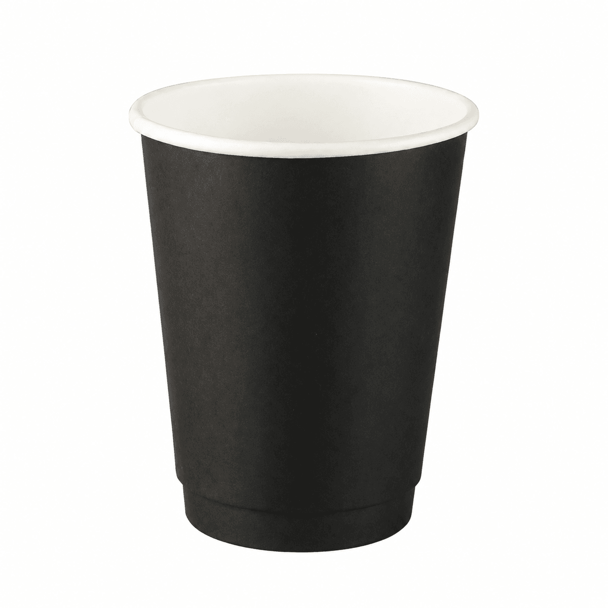 Double Wall Paper Cup 12 (400ml) - Black