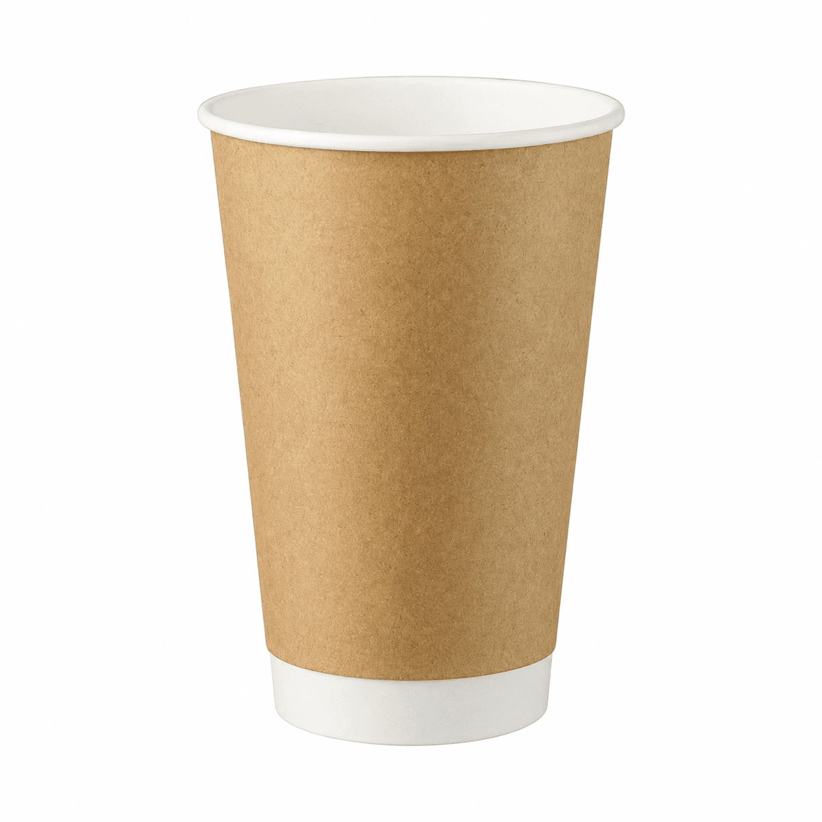 Double Wall Paper Cup 16 (500ml) - Kraft