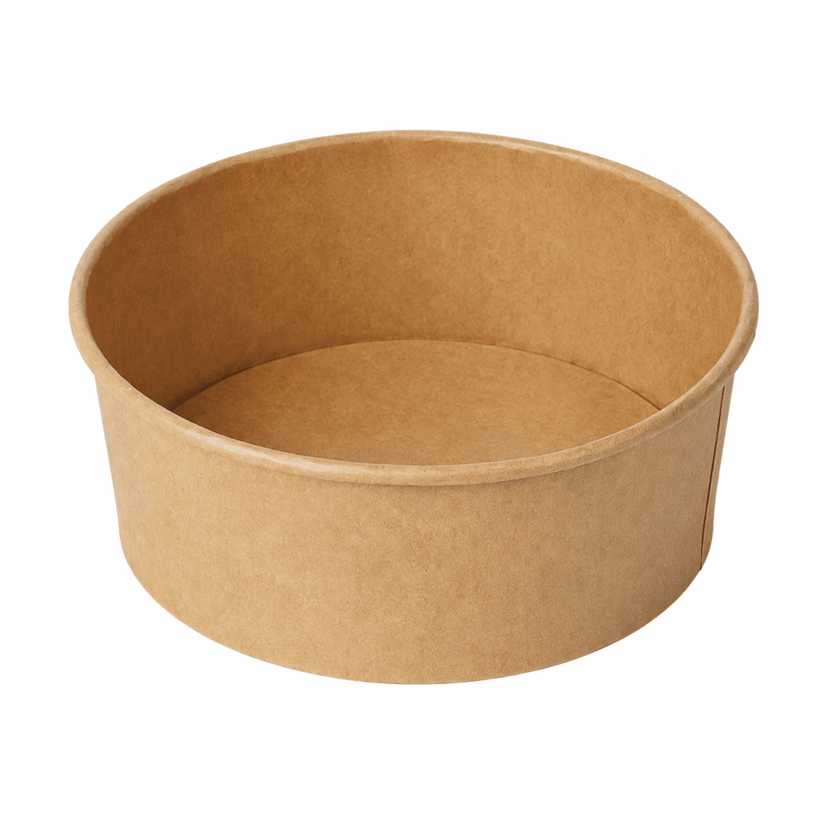 1100ml Round Natural Kraft Paper Bowl (Lid Sold Separately)