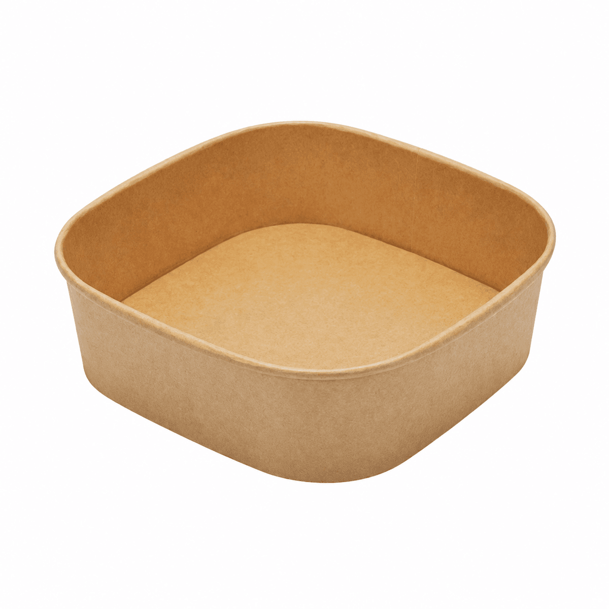 1000ml Kraft Square Food Box (Lid Sold Separately)