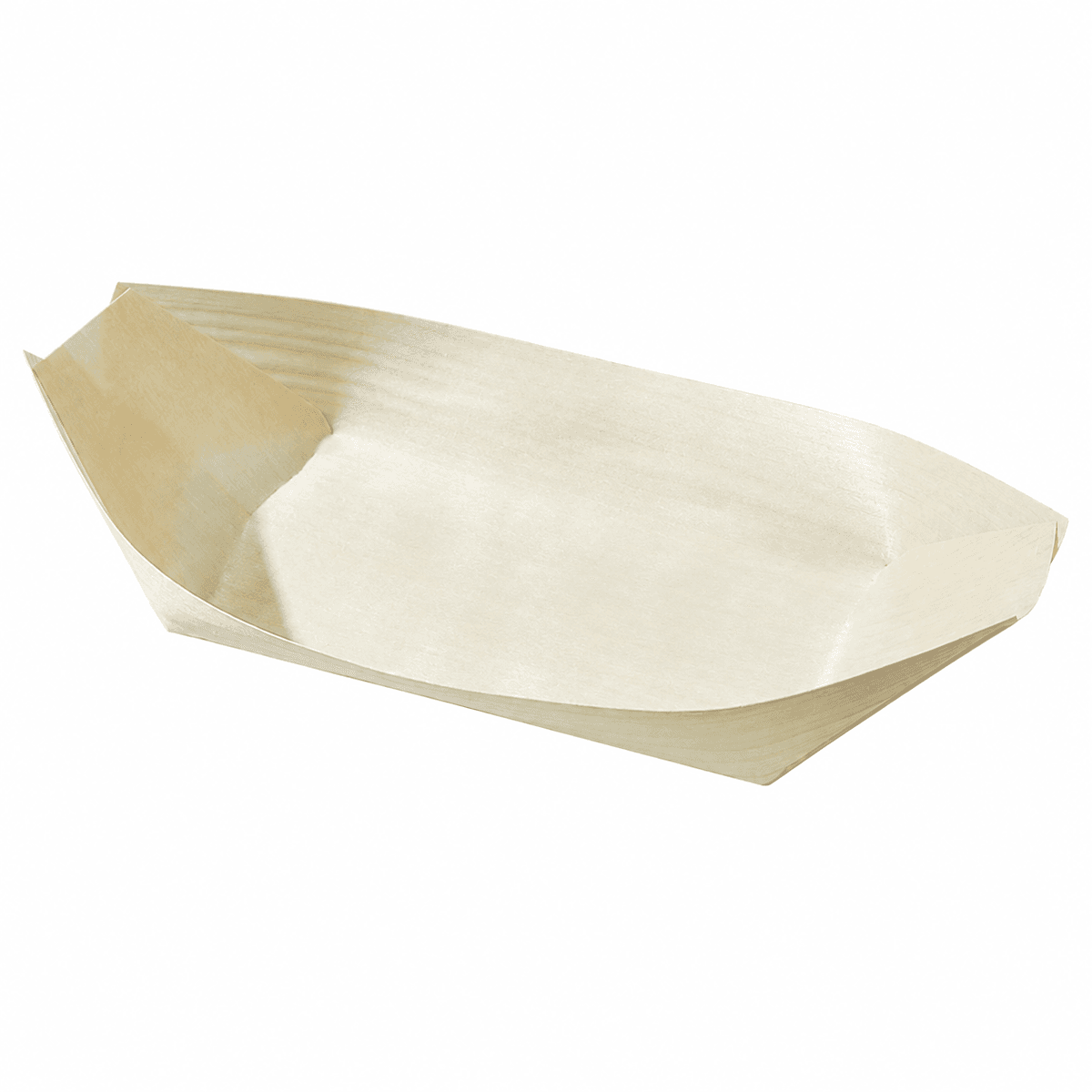 9-inch Wood Boat