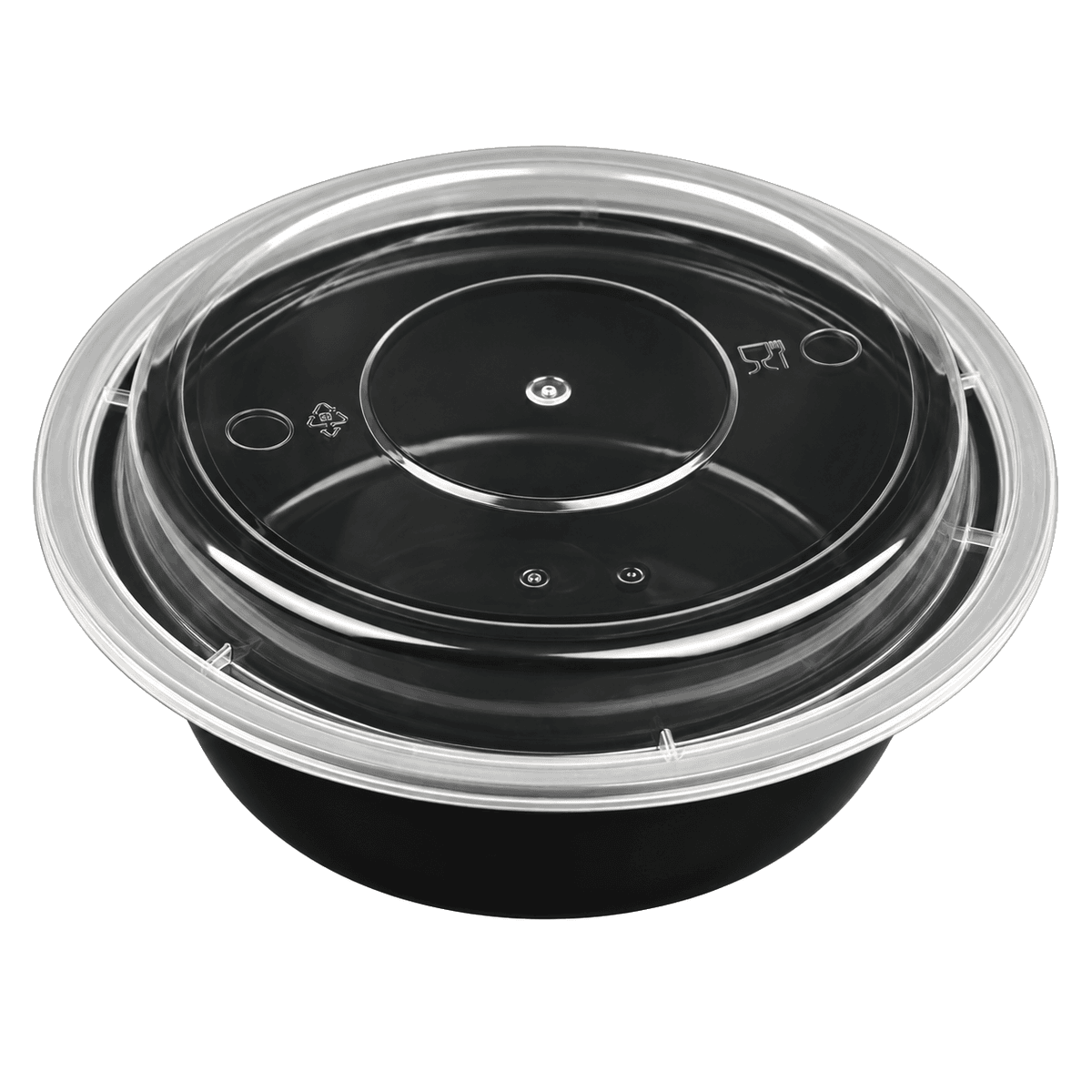 Y450 American-style round food container