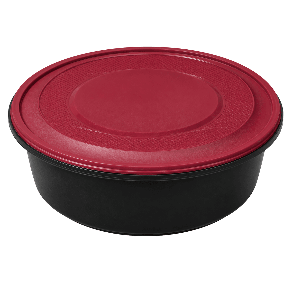 2000ml round tamper-evident food container