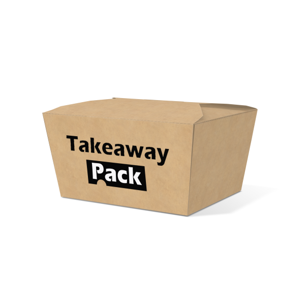 Custom Kraft Paper Take-Out Box