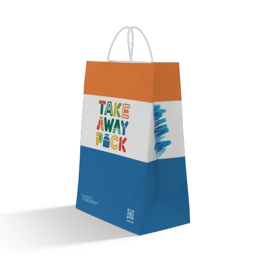 5 - 90s design paper bag