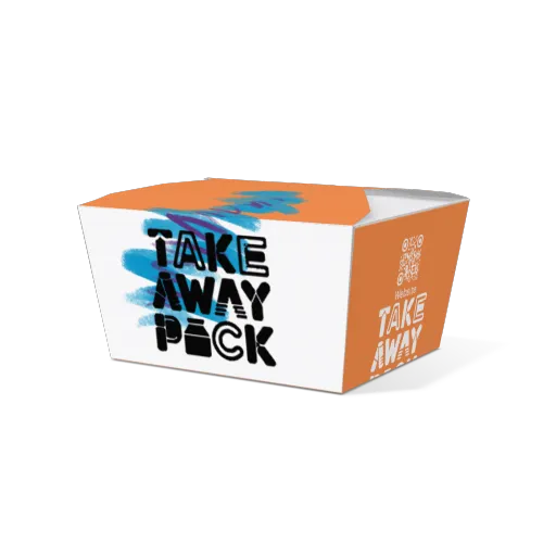 2 - 90s jazz design takeaway paper box