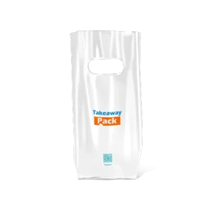 Clear Drink Cup Plastic Bags for 1 cups