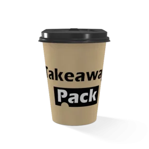 Custom Kraft Paper Hot Cup