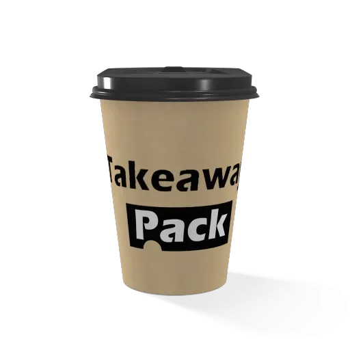 Custom Kraft Paper Hot Cup