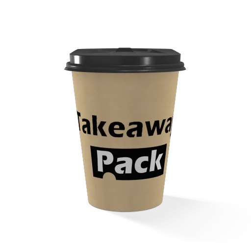 Custom Kraft Paper Hot Cup
