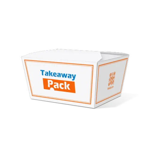 Custom Paper Take-Out Box