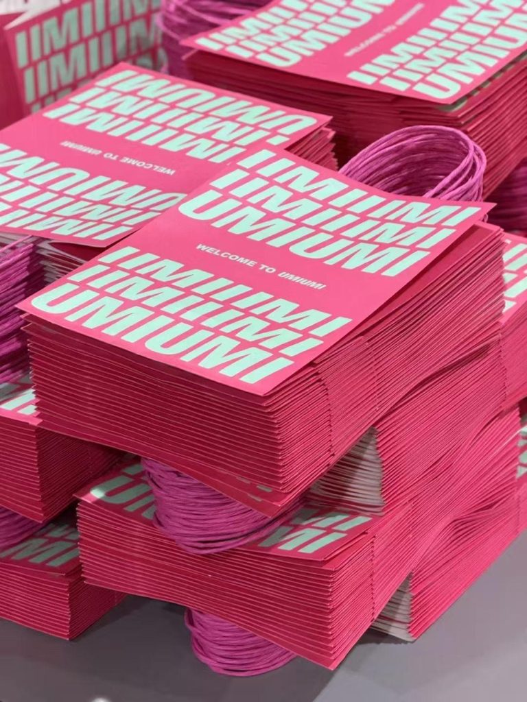 29 - custom paper bags in takeaway pack